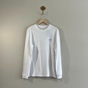 NWT Guy Harvey Marlin Sailfish Long Sleeve Graphic T-Shirt White Size Medium